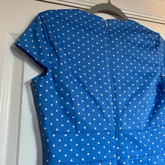 NWT SWEET SUMMER GRACE KARIN DRESS. SWEETHEART NECKLINE,CAP SLEEVES, VENTED HEM - Picture 3 of 9